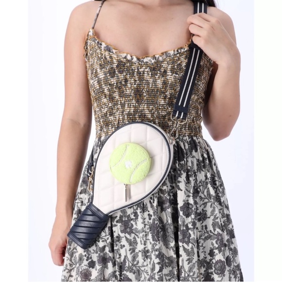 KATE SPADE Grand Slam 3D Tennis Raquet Small Crossbody / NWT / Limited Edition - Picture 11 of 11